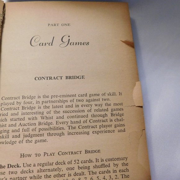 The Handy Book of Indoor Games Vintage Book 1949 - Picture 11 of 11